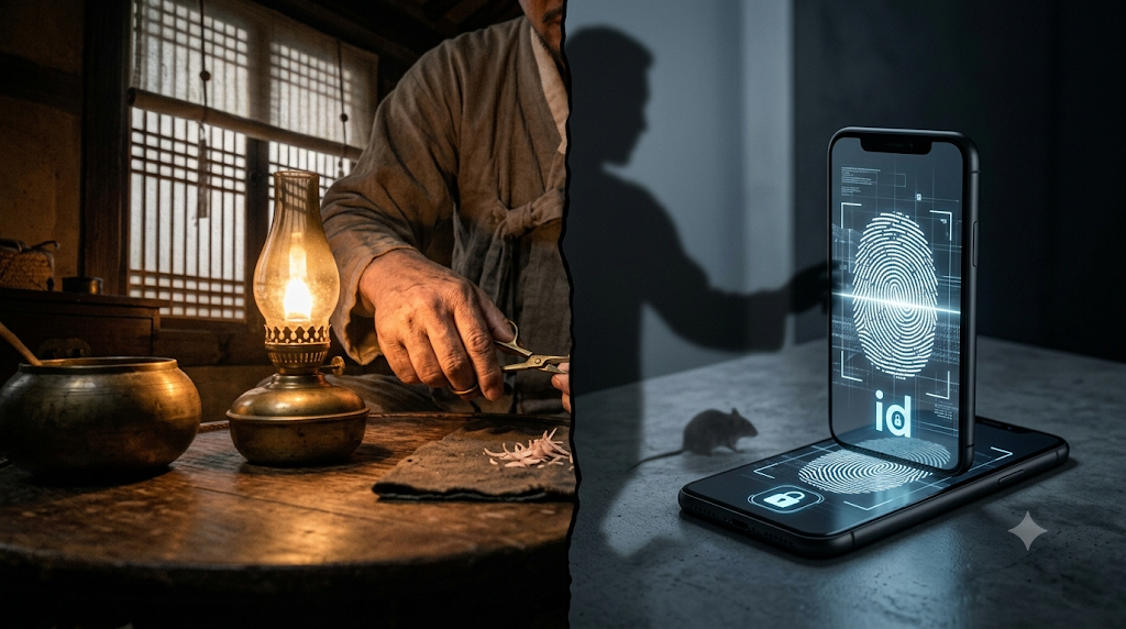 Korean rat folklore compared with modern digital identity theft