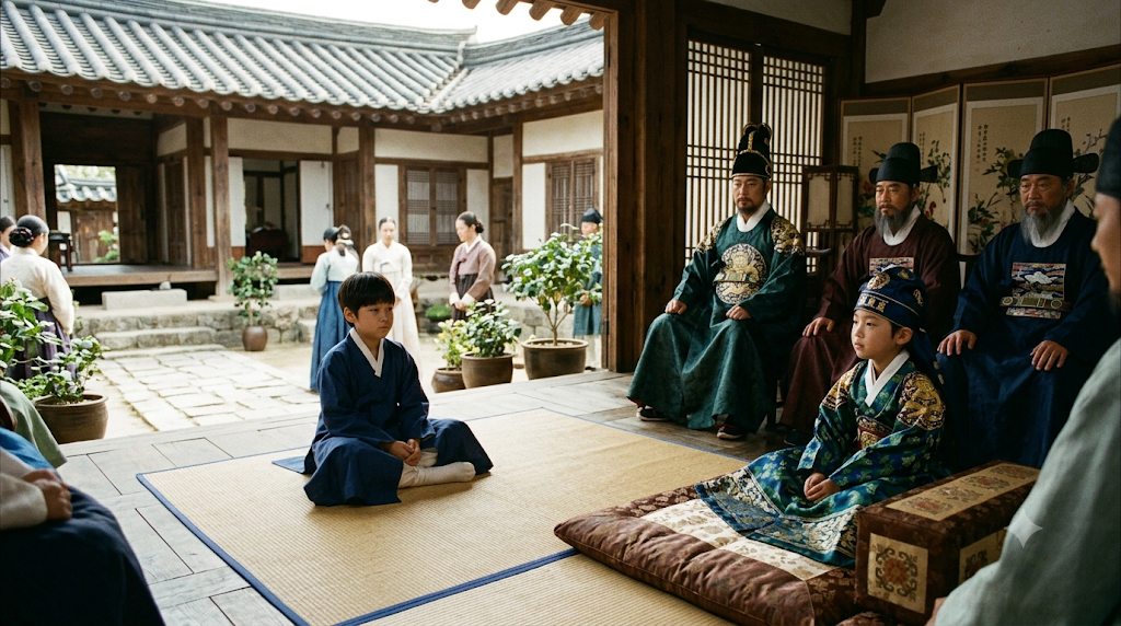 Social hierarchy inside an elite Joseon Korean household