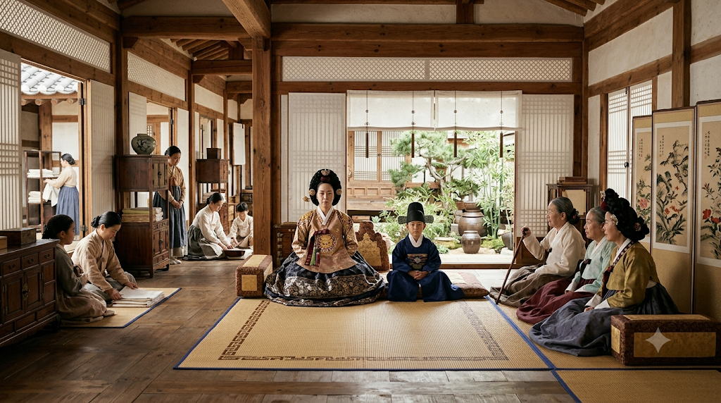Jeokja son of a principal wife in a Joseon Korean family